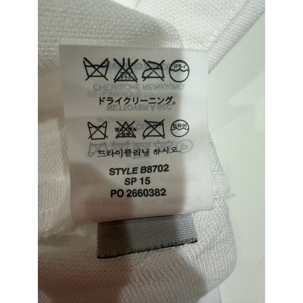 J.Crew White Cap Sleeve Blouse Top Womens Size 4 - Picture 6 of 6